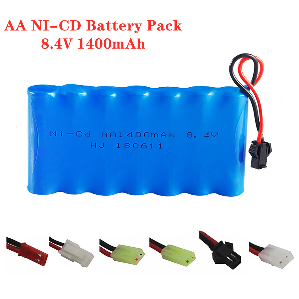 Rc Hobby Rc - Pack de Batteries rechargeables ni-cd, 8.4V,
