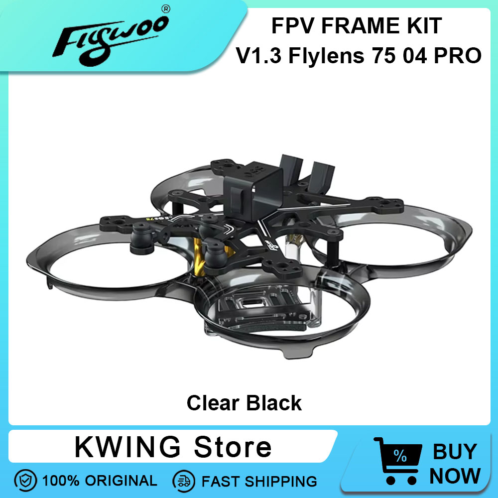 Fpv Racing Quadcopter - Kit de châssis Flywoo Flylens 75