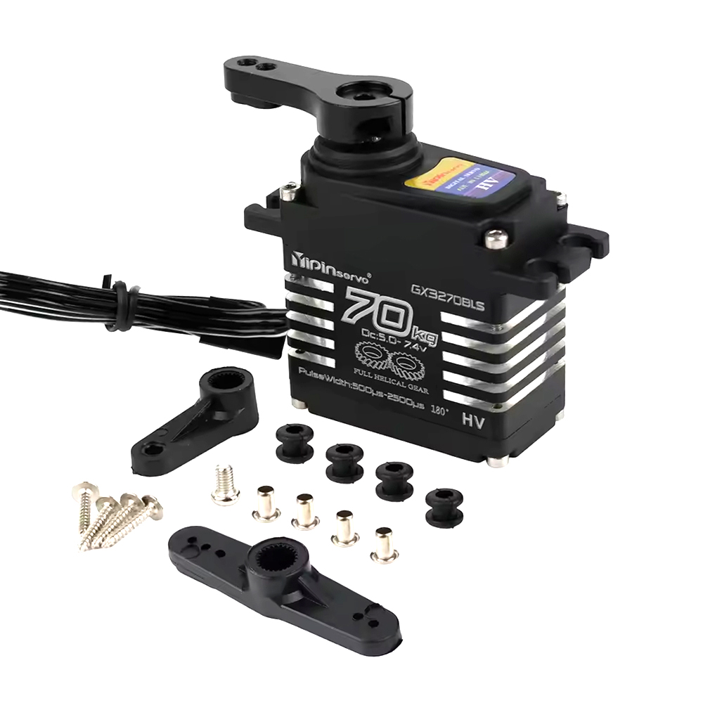 Servo Metal Gear - Servomoteurs Brushless à Induction Magnétique 70KG
