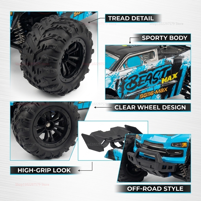 SG116-MAX/PRO 4x4 : camion tou - Rc Hobby Toucan avis et prix