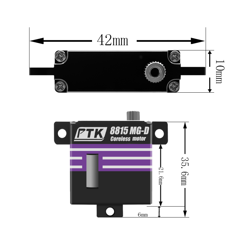 PTK 8815 MG-D servo Programmab - Servo Metal Gear avis et prix