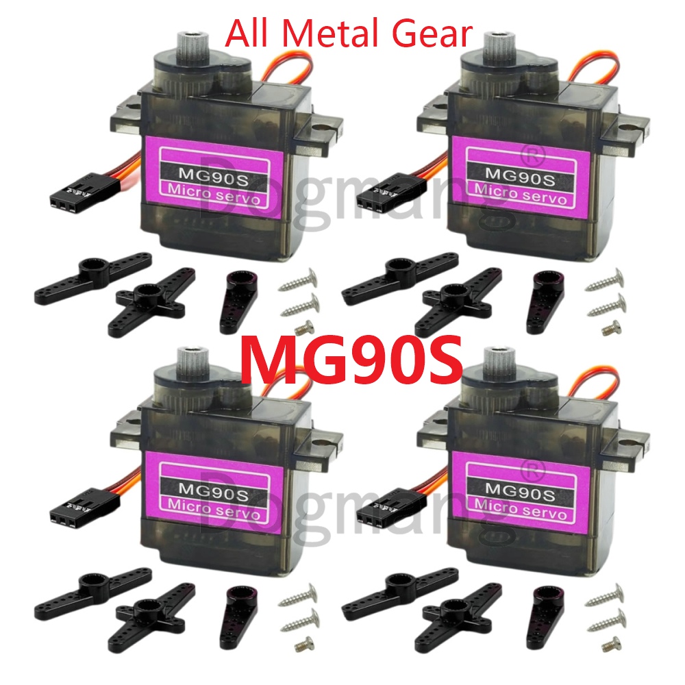 MG90S Servo 1/2/4/10/20/50 piè - Servo Metal Gear avis et prix