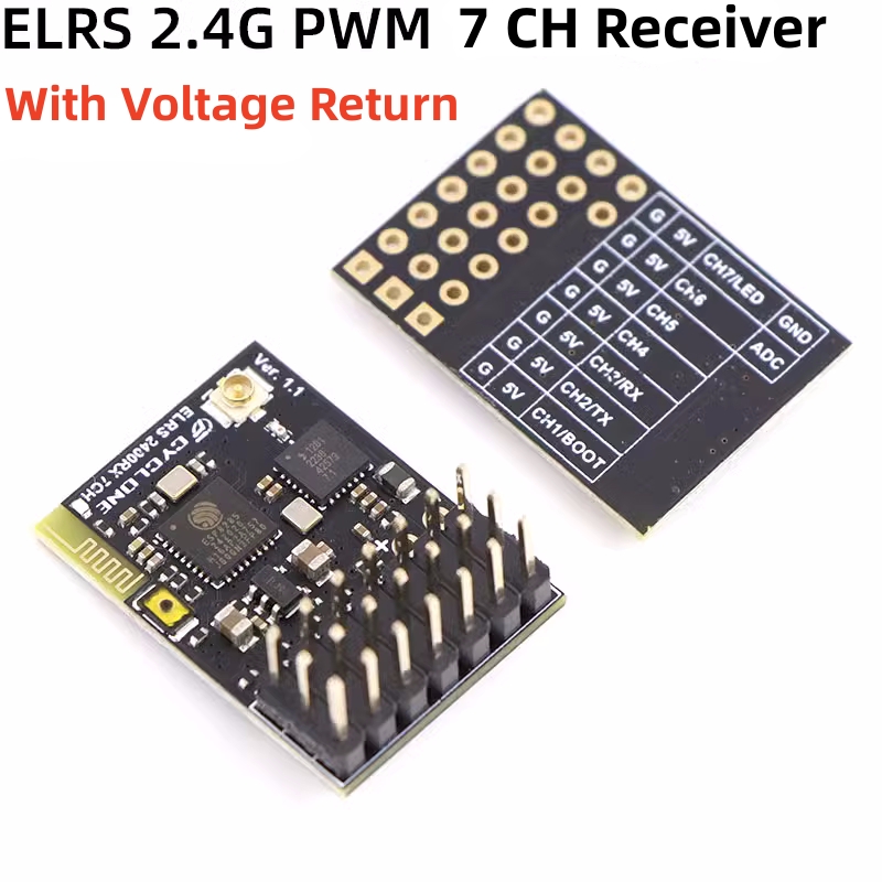 ELRS 2.4G PWM 7CH 6CH CRSF Réc - Fpv Racing Quadcopter avis et prix