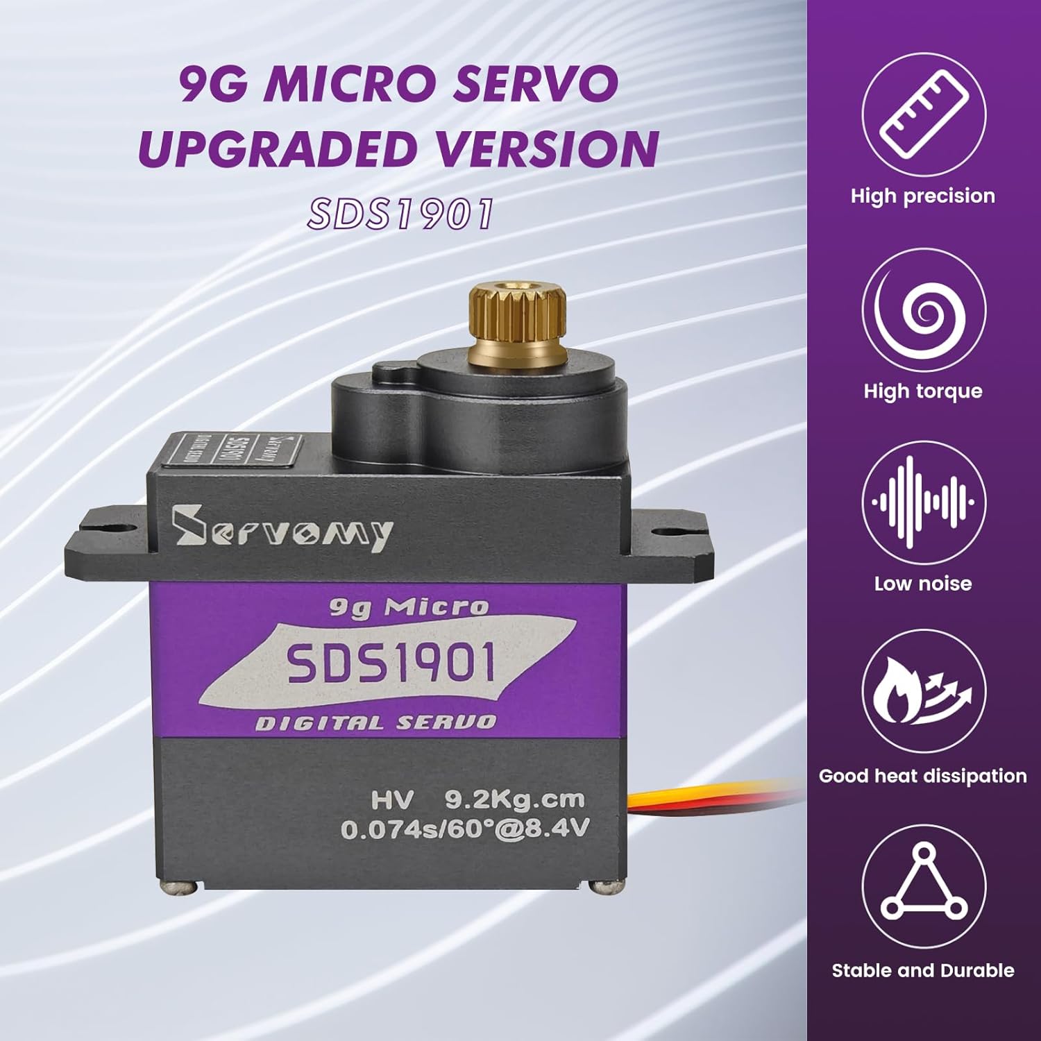 SERVOMY-SDS1901 numérique 9G M - Servo Metal Gear avis et prix